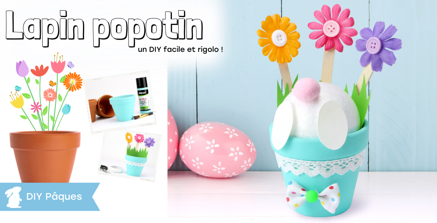 DIY lapin popotin pâques