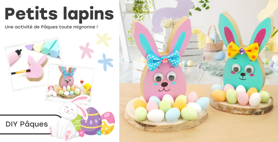 DIY lapins de Pâques