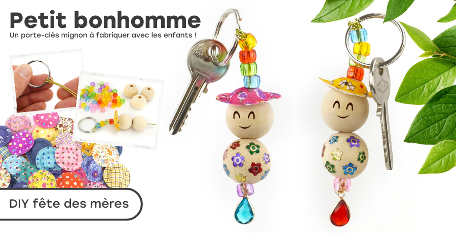 DIY porte clés fête des mères