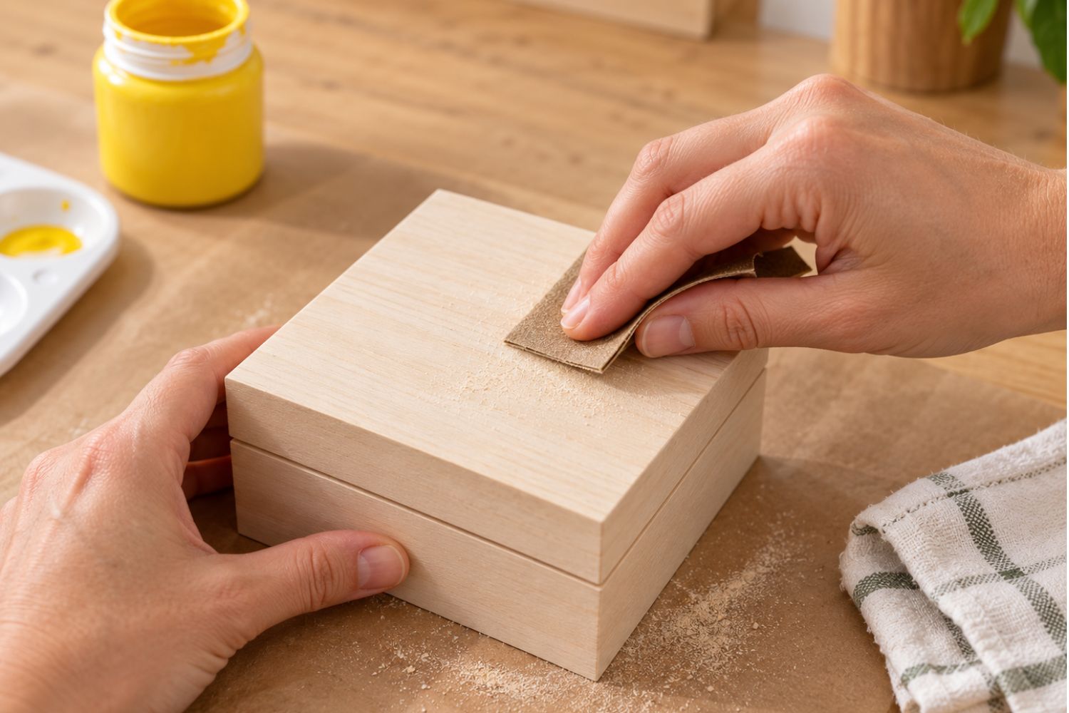 Faut-il poncer le bois avant de peindre ?