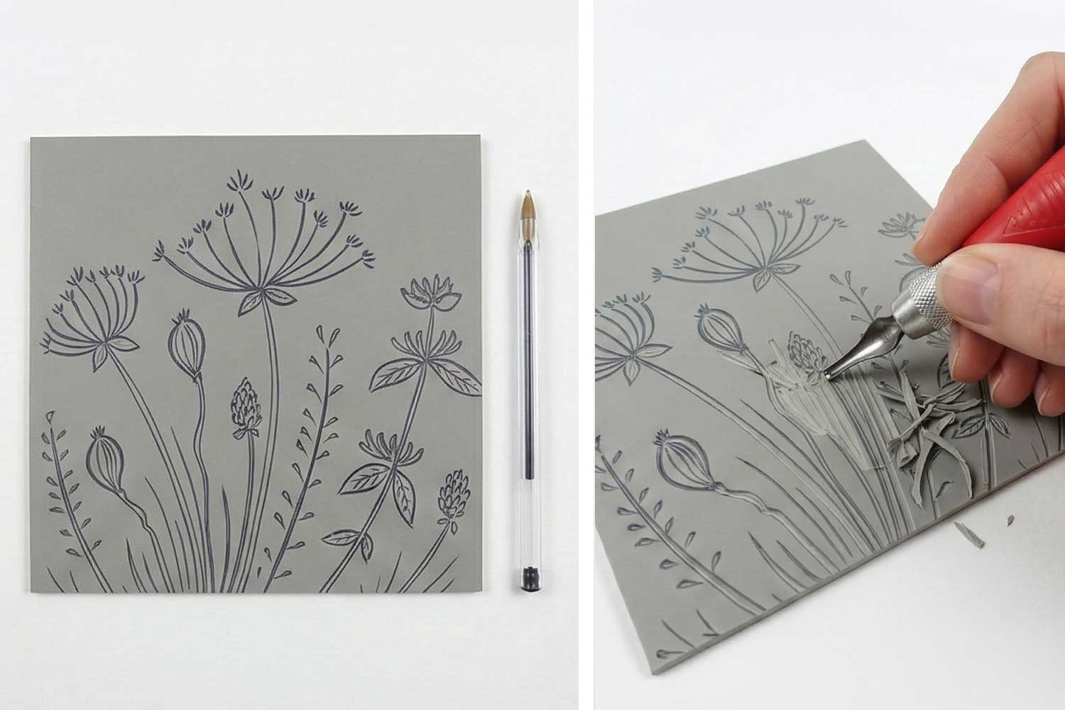 Technique de base de la linogravure