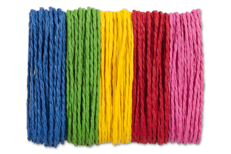 Fil De Fer Rotin Papier 200m - Diamètre 2mm - Noyau Fer Flexible - DIY, Jardinage, Décoration Naturelle