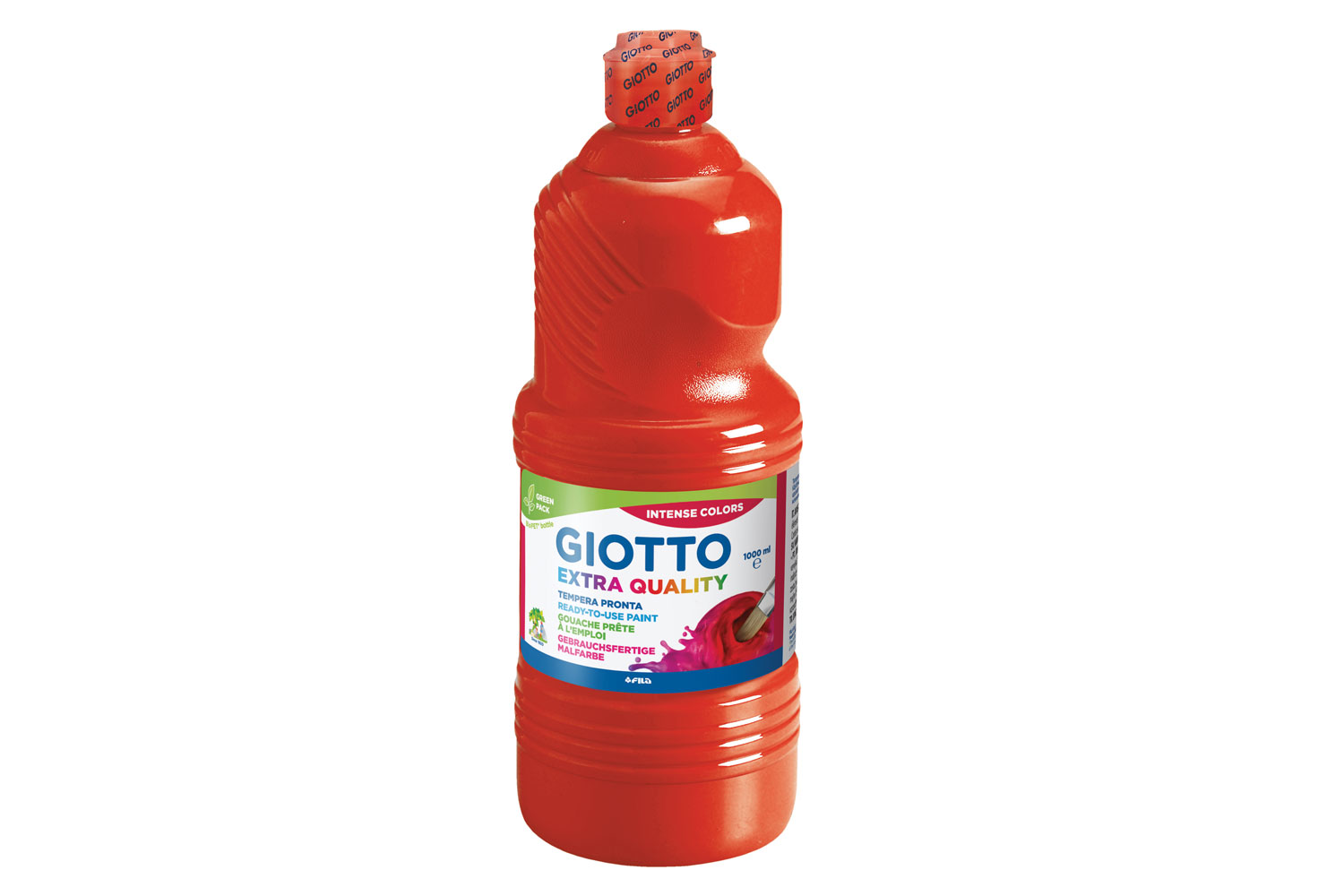 Giotto - 5 tubes peinture gouache - couleurs primaires - 10 ml Pas Cher |  Bureau Vallée