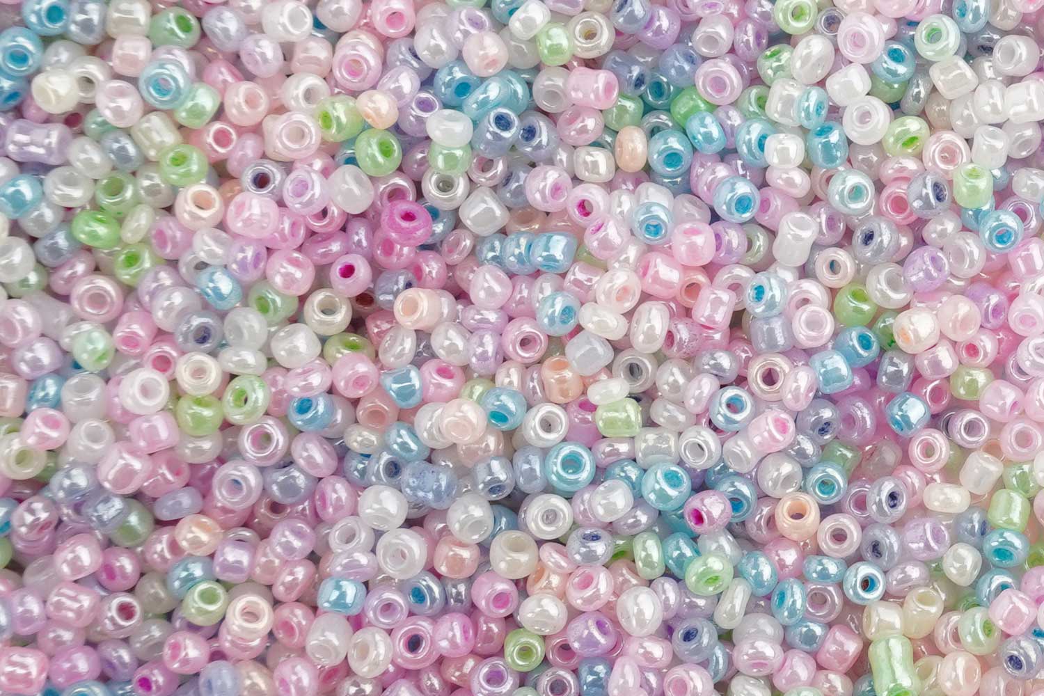 Lot 100g Perles De Culture Multicolores - Mélange Formes Et Tailles, Pour Déco Et Bijoux