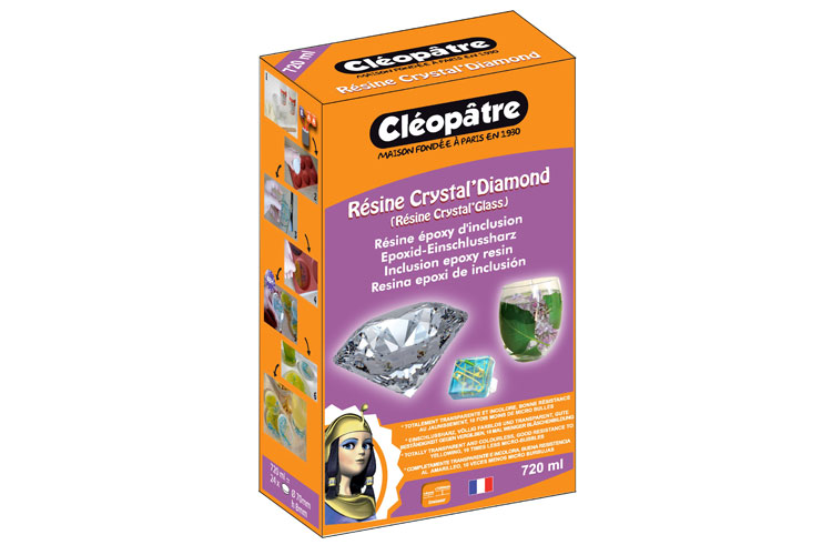 Résine d'inclusion Cléopâtre 150 ml ou 720 ml - Résine - 10 Doigts