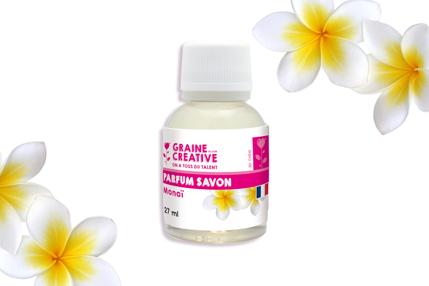 Graine Créative Parfum pour Bougie 27 ML - Fleur de Coton : :  Cuisine et Maison