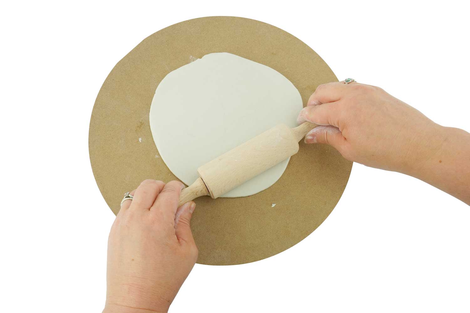 Étape 1 : Étaler la pâte