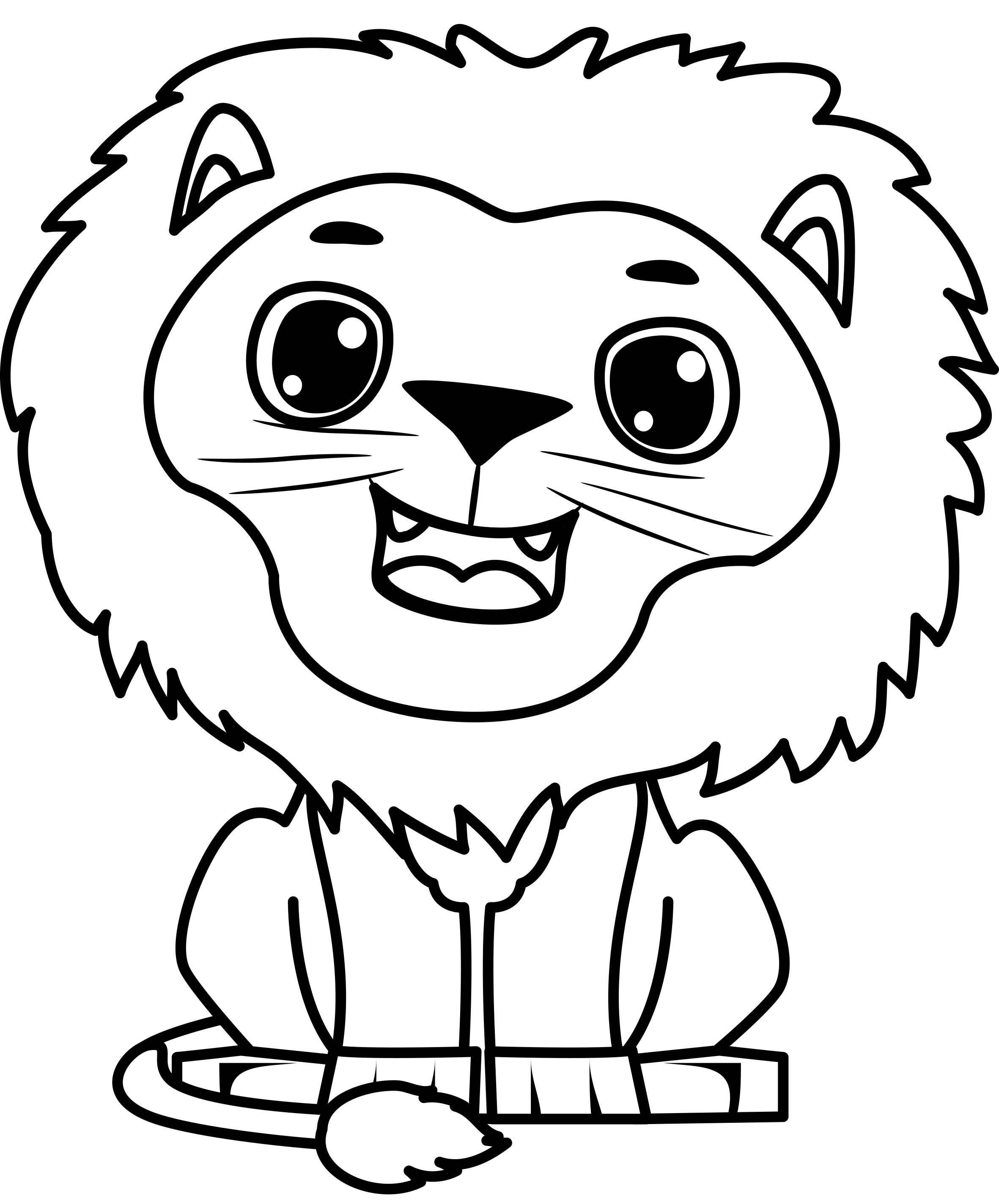 Jeu De Coloriage Coloriage Peinture Dessin Fluo Coloriage - Coloriages animaux : Animaux-savane5 - 10 Doigts
