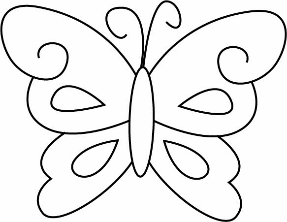 Coloriages De Papillons Activité De Marqueurs De Points Pour Les Enfants