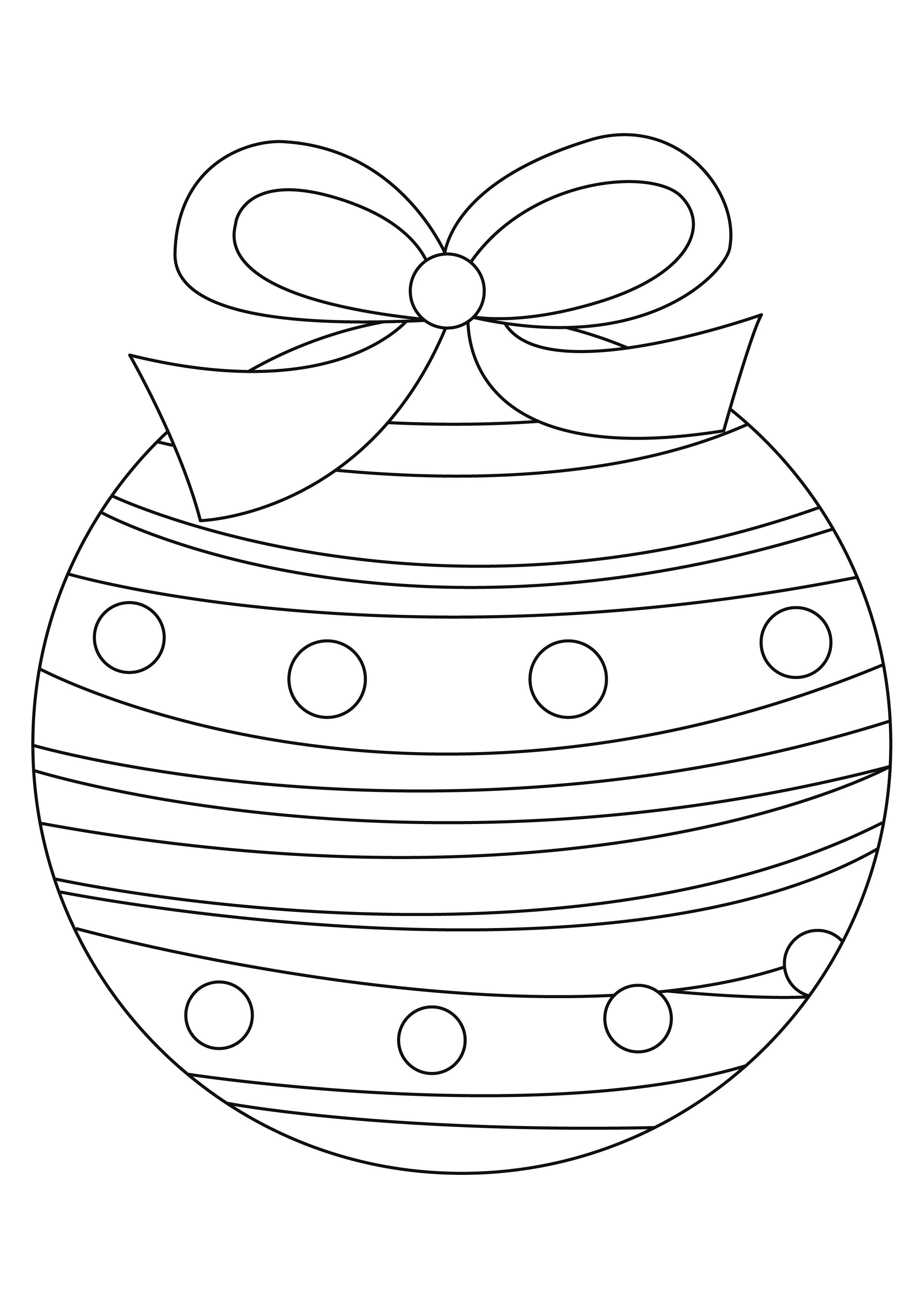 Boule De Noel A Colorier Imprimer Coloriage - Coloriages fêtes : Boules de Noël 06 - 10 Doigts