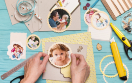 Je fais un album photos - Activités scrapbooking - 10doigts.fr