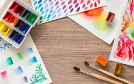 Je peins à l'Aquarelle - Activités de peinture - 10doigts.fr