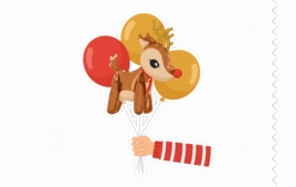 Ballons de Noël - Loisirs créatifs Noël - 10doigts.fr