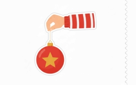 Boules de Noël DIY - Supports de Noël à décorer - 10doigts.fr