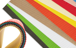 Carton ondulé - Papiers Cartonnés - 10doigts.fr