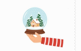 Boule à neige, Cloche - Loisirs créatifs Noël - 10doigts.fr