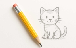 Crayons à papier - Crayons de coloriage et de dessin pour enfants - 10doigts.fr
