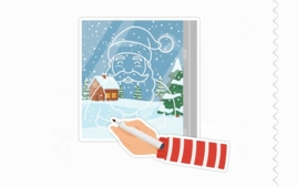 Décors de fenêtres Noël - Loisirs créatifs Noël - 10doigts.fr