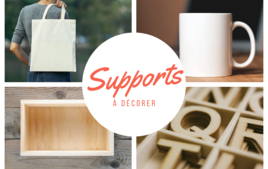Supports à décorer - Produits loisirs créatifs - 10doigts.fr