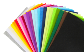 Feuilles de feutrine - Papiers spéciaux - 10doigts.fr