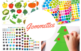 Gommettes - Produits loisirs créatifs - 10doigts.fr
