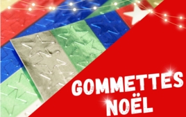Gommettes et stickers Noël - Matériel décoratif de Noël - 10doigts.fr