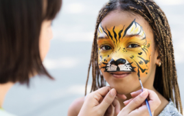 Je peins sur le corps - Activités de peinture - 10doigts.fr