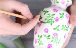 Je décore un vase - Activités de Home Déco - 10doigts.fr