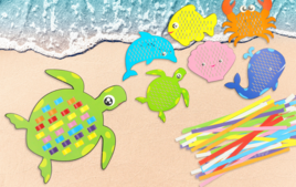 Je tisse avec du papier - Activités Montessori - 10doigts.fr