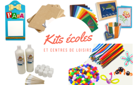 Ecoles, centres de loisirs - Produits loisirs créatifs - 10doigts.fr
