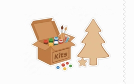Kits créatifs de Noël pour les enfants - Loisirs créatifs Noël - 10doigts.fr