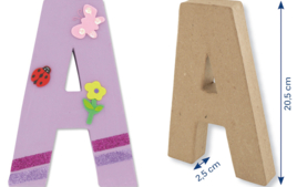 Lettres en carton - Supports en Carton - 10doigts.fr