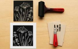 Peinture linogravure - Peintures - 10doigts.fr