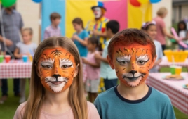Maquillage créatif pour enfants - Anniversaire créatif - 10doigts.fr