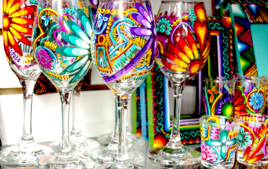 Je peins sur du verre - Activités de peinture - 10doigts.fr