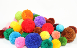 Pompons - Accessoires Loisirs Créatifs - 10doigts.fr