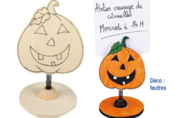 Supports d'Halloween à décorer - Loisirs créatifs Halloween - 10doigts.fr