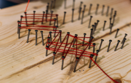 Je crée mon Cadre String Art - Activités string Art - 10doigts.fr