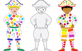 Supports de Coloriages - Supports à décorer - 10doigts.fr