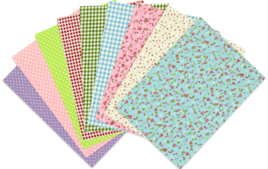 Tissus adhésifs - Supports en Tissu - 10doigts.fr