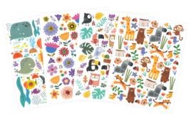 Décalcomanies enfants - Gommettes - 10doigts.fr