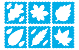 Pochoirs nature - Pochoirs - 10doigts.fr