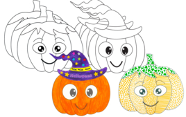 Papiers d'Halloween - Loisirs créatifs Halloween - 10doigts.fr