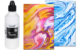 Peinture marbling - Peintures à effets - 10doigts.fr