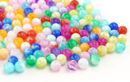 Perles Tons Vifs - Couleurs de perles - 10doigts.fr