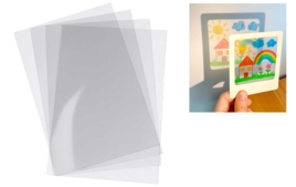 Film plastique, rhodoïd - Papiers spéciaux - 10doigts.fr