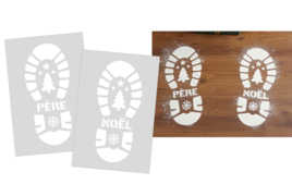 Pochoirs et tampons de Noël - Matériel décoratif de Noël - 10doigts.fr