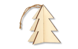 Objets en bois Noël - Supports en bois - 10doigts.fr