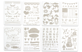 Pochoirs histoires - Pochoirs - 10doigts.fr