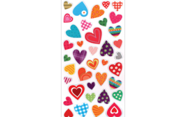 Gommettes en relief 3D pour enfants, bricolage et loisirs créatifs - Gommettes - 10doigts.fr